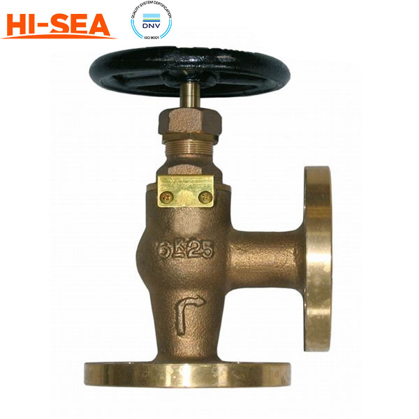 Marine Bronze Angle Globe Valve